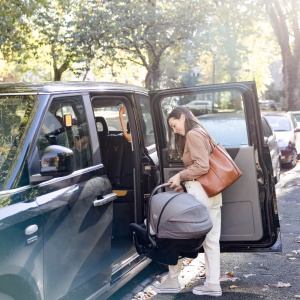 Joie - Scoica auto cu ISOFIX integrat Sprint Signature Eclipse, nastere - 75 cm, testata inclusiv la impact lateral, conform ECE R129 si testata ADAC - Img 3