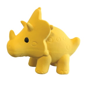Jucarie de baie copii - Triceratops - 100% cauciuc natural - Img 2