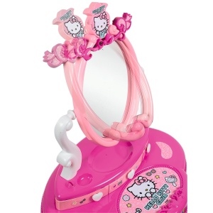 Jucarie Smoby Masuta de machiaj Hello Kitty Hairdresser 2 in 1 - Img 4