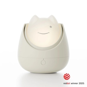 Lampa de veghe Nosiboo Zigg antrenor de somn pentru copii cu lumina rosie si temporizator Grey