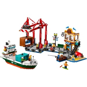 LEGO CITY PORT SI NAVA DE TRANSPORT MARFA 60422 - Img 2