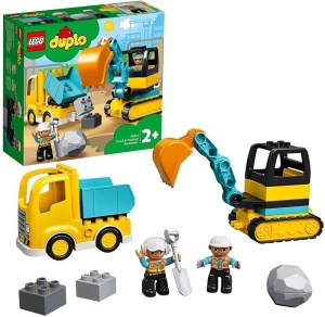 LEGO DUPLO CAMION SI EXCAVATOR PE SENILE 10931 - Img 3
