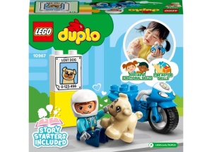 LEGO DUPLO MOTOCICLETA DE POLITIE 10967 - Img 3