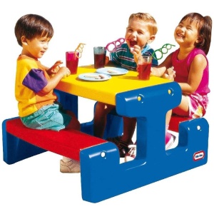 Little Tikes Masuta Pentru Picnic - Albastra - Img 1