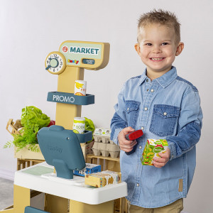 Magazin pentru copii Smoby Market cu 34 accesorii - Img 5