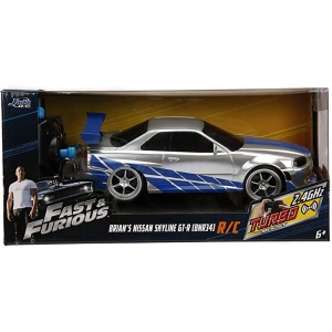 Masina Jada Toys Fast and Furious Nissan Skyline GTR 1:24 cu telecomanda - Img 9