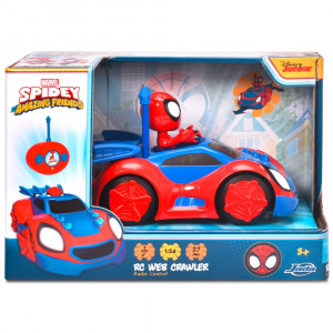 Masina Jada Toys RC Spidey Web Crawler 1:24 17 cm cu telecomanda - Img 9