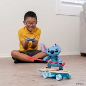 Masina Jada Toys Surfer Stitch 25 cm cu telecomanda - Img 12