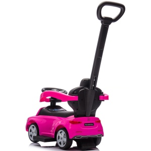 Masinuta de impins Chipolino Mercedes Benz C-Class cu maner pink - Img 4