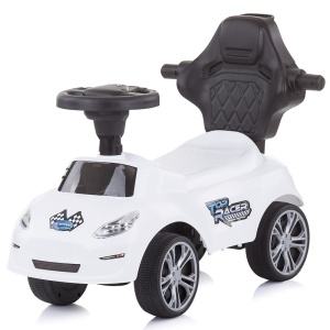 Masinuta de impins Chipolino Turbo white cu maner - Img 2