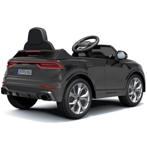 Masinuta electrica Chipolino Audi RS Q8 cu scaun din piele si roti EVA black - Img 2