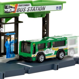 MATCHBOX SET ACTION DRIVERS STATIA DE AUTOBUZ - Img 4