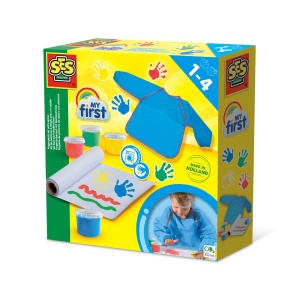 My first - Acuarele pentru degete, rola de hartie si sort - Img 1