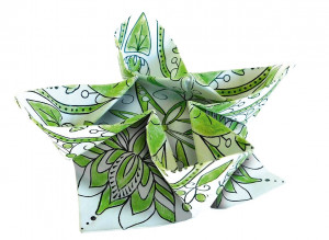 Origami Fridolin, mandala de colorat - Img 3