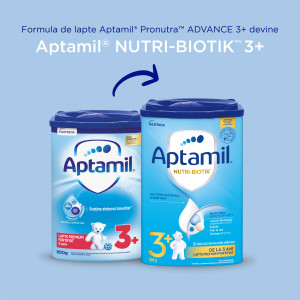 Pachet 6 x Lapte praf Nutricia Aptamil Junior 3+, 800g, 36 luni+ - Img 2
