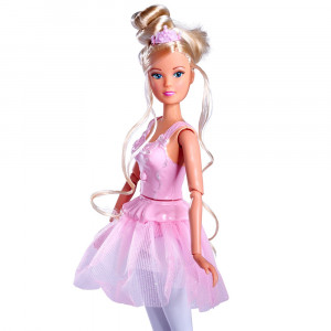 Papusa Simba Steffi Love Dancing Ballerinas 29 cm cu figurina - Img 4