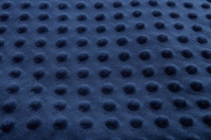Paturica nou-nascut Sensillo Minky Wrap Zoo Navy Blue 80x80 cm - Img 5