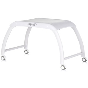 Patut cu leganare si cantar integrat Chipolino Sogno 2 in 1 pink - Img 5