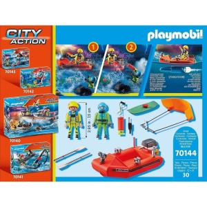 Playmobil - Salvamar Cu Barca De Viteza - Img 3