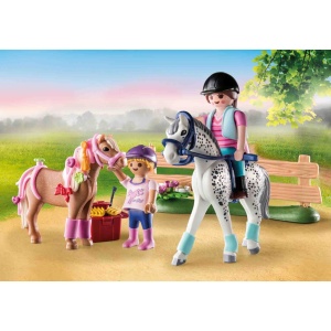 Playmobil - Set Copii Si Caluti - Img 2