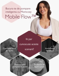 Pompa de san Momcozy Hands-free M9 Rosie - Img 3