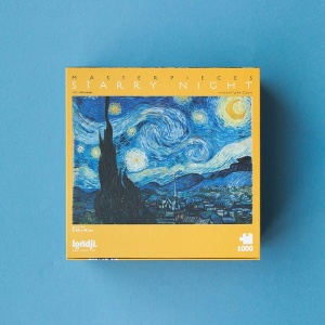 Puzzle 1000 piese Van Gogh Noapte instelata, Londji - Img 3