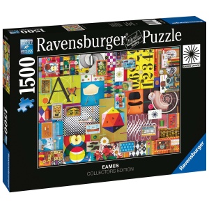 Puzzle Eames House Of Cards, 1500 Piese - Img 3