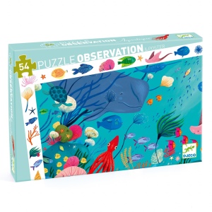 Puzzle observatie Acvatic, Djeco - Img 1