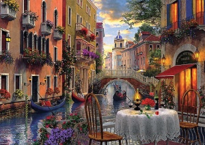 PUZZLE TREFL 6000 CINA ROMANTICA - Img 2
