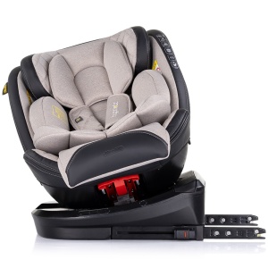 Scaun auto Chipolino Hypnotic I-Size 40-150 cm cu sistem Isofix si sezut rotativ tiramisu - Img 6