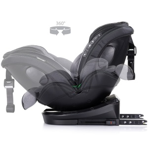Scaun auto Chipolino Hypnotic I-Size 40-150 cm cu sistem Isofix si sezut rotativ cloud - Img 7