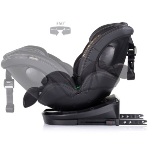 Scaun auto Chipolino Hypnotic I-Size 40-150 cm cu sistem Isofix si sezut rotativ blackberry - Img 7
