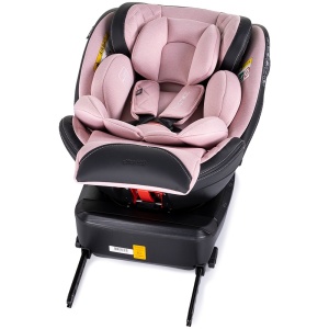Scaun auto Chipolino Hypnotic I-Size 40-150 cm cu sistem Isofix si sezut rotativ pink marshmallow - Img 10