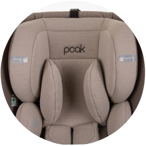 Scaun auto Chipolino Peak I-Size 40-150 cm macadamia cu sistem Isofix - Img 10