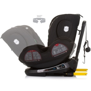 Scaun auto Chipolino Peak I-Size 40-150 cm obsidian cu sistem Isofix - Img 6
