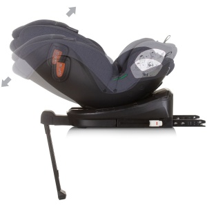 Scaun auto Chipolino Tourino I-Size 40-150 cm granite cu sistem Isofix - Img 8