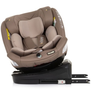 Scaun auto Chipolino Volare I-Size 40-150 cm macadamia cu sistem Isofix - Img 6