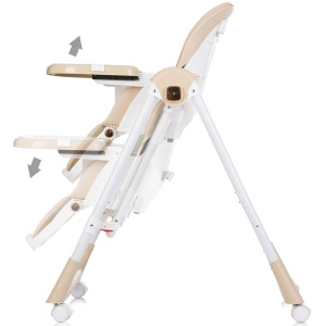 Scaun de masa Chipolino Milk Shake 2 in 1 beige - Img 5