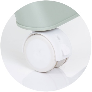 Scaun de masa Chipolino Milk Shake 2 in 1 pastel green - Img 11