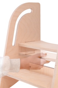 Scaun inaltator tip scara cu 2 trepte pentru copii, model 2, MamaToyz