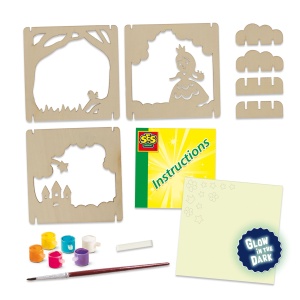 Set creativ copii - Povesti cu cutie de umbre, glow in the dark - Img 3