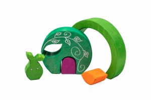 Set handmade Marc toys, Casuta padurii - Img 2