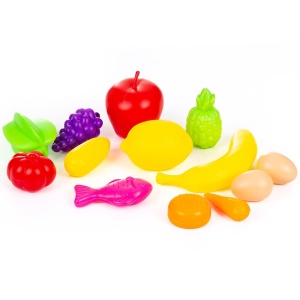 Set jucarie Chipolino Supermarket 87 cm cu lumini, sunete si 81 accesorii - Img 5