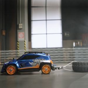 SILVERLIT EXOST BUILD 2 DRIVE MASINUTA RC ALBASTRA - Img 6