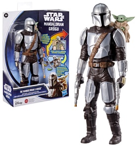 STAR WARS MANDALORIAN SI GROGU SET VANATORUL DE RECOMPENSE FIGURINA CU SUNETE - Img 2