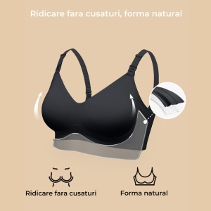Sutien alaptare Momcozy YN21 Black S - Img 2