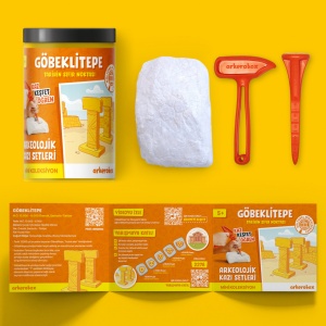 Arkerobox - Mini set arheologic educational si puzzle 3D, Gobeklitepe