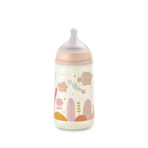 Biberon 270 ml tetină fiziologică SX Pro debit mediu piersică Dreams - Img 2