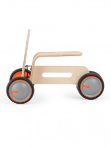 Bicicleta cu 3 roti pentru copii MamaToyz Tribike, din lemn natural, fara pedale
