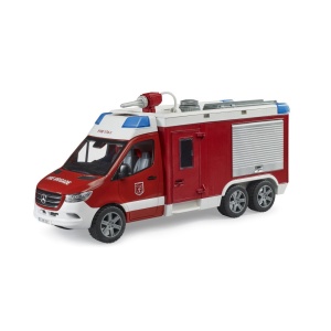 Bruder sprinter de pompieri Mercedes Benz cu sirena - Img 2